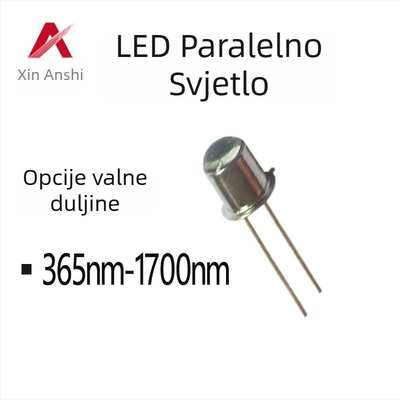 Xas LED paralelni izvor svjetlosti s valnim duljinama 600 nm, 850 nm, 940 nm, 660 nm, 460 nm i 520 nm LED dioda