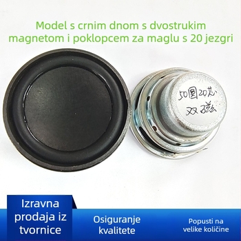 50 mm zvučnik s unutarnjim magnetom, dvostruka magnetska konstrukcija, puni raspon, 2 inča, 4 Ω, 8 W