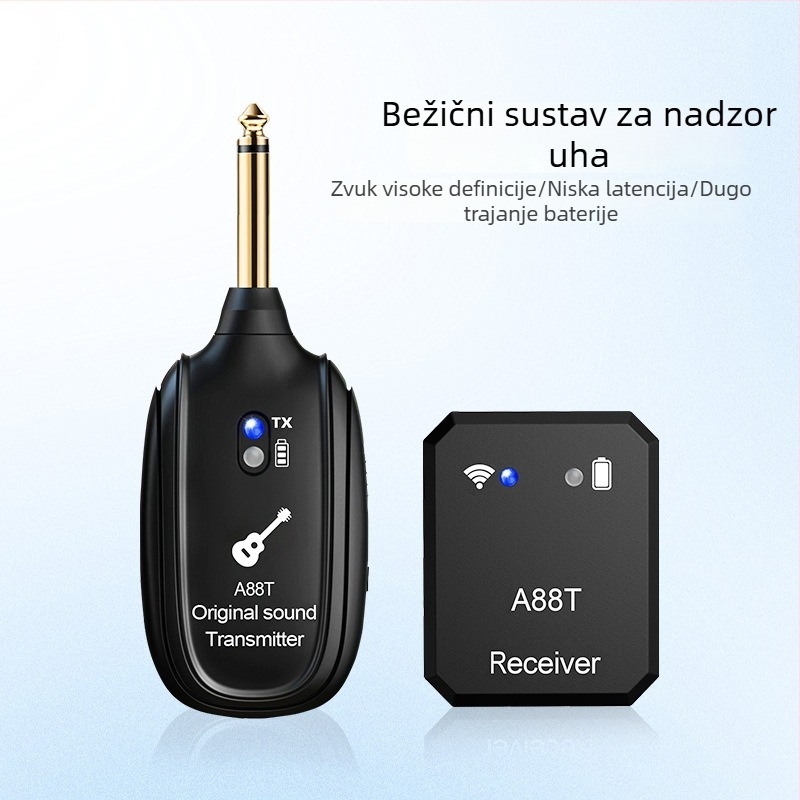 Bežični prijemnik za ušni monitoring gitare i elektroakustičkih instrumenata
