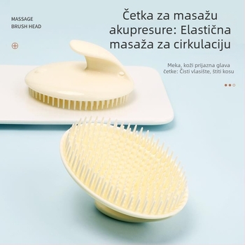 Akupresijski masažni češalj za kućnu njegu kose, četka za kosu i masažer vlasišta