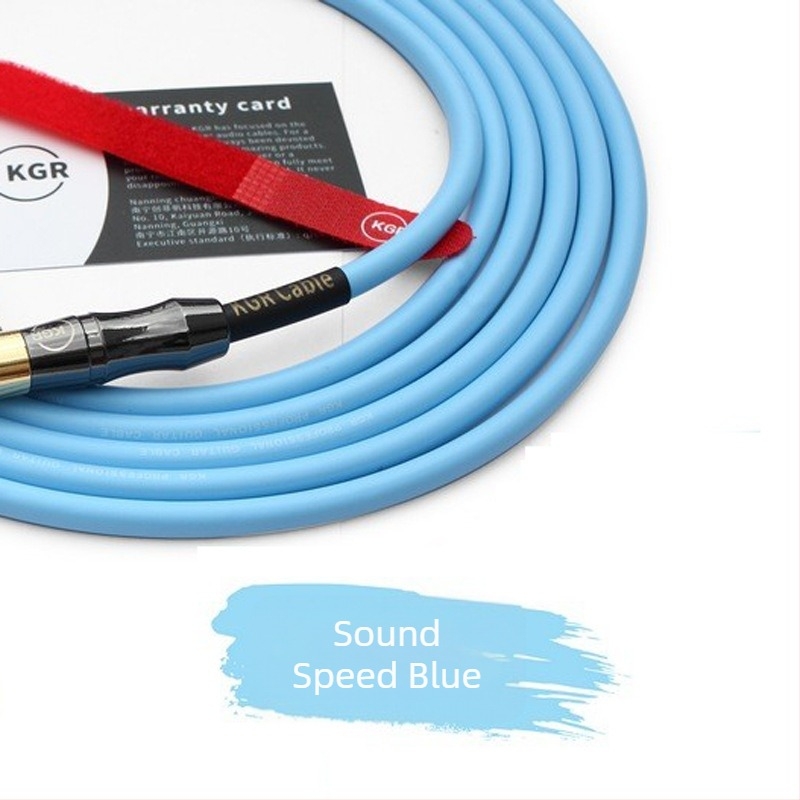 Originalni KGR instrument kabel za gitaru, bas, klavir i udaraljke; kabel za gitarni efekt pedalu
