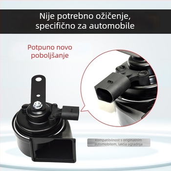Z65 automobilski klaxon u obliku puža za H6, F5, Big Dog, VV5, Tank 300, H4, M6