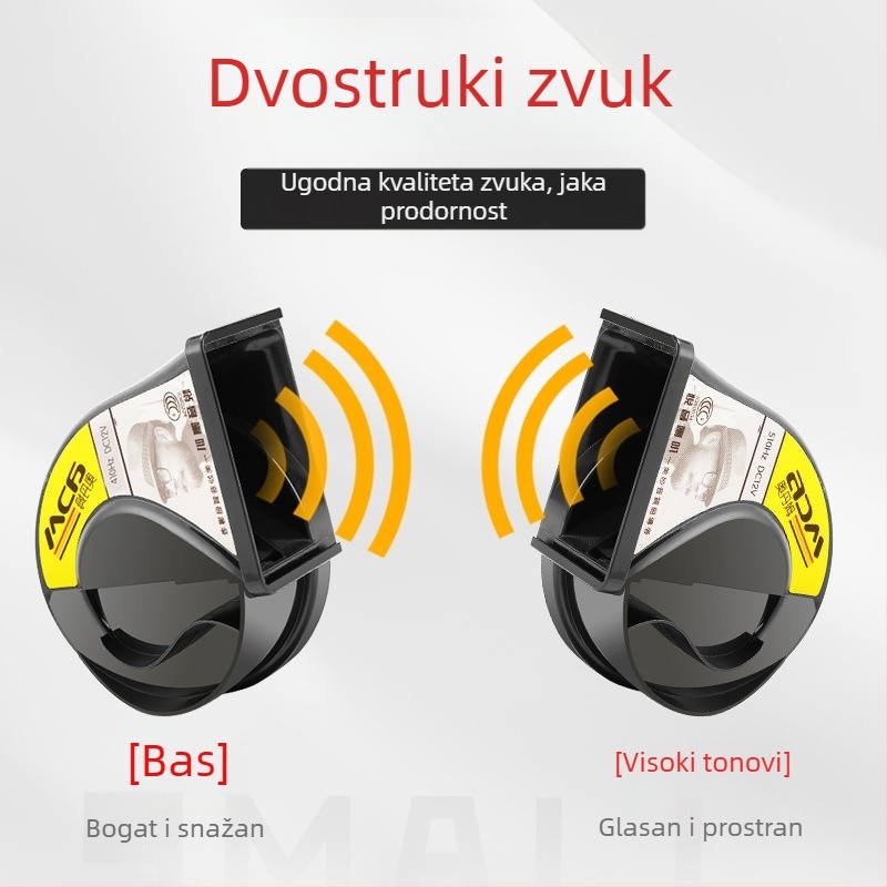 Z65 automobilski klaxon u obliku puža za H6, F5, Big Dog, VV5, Tank 300, H4, M6