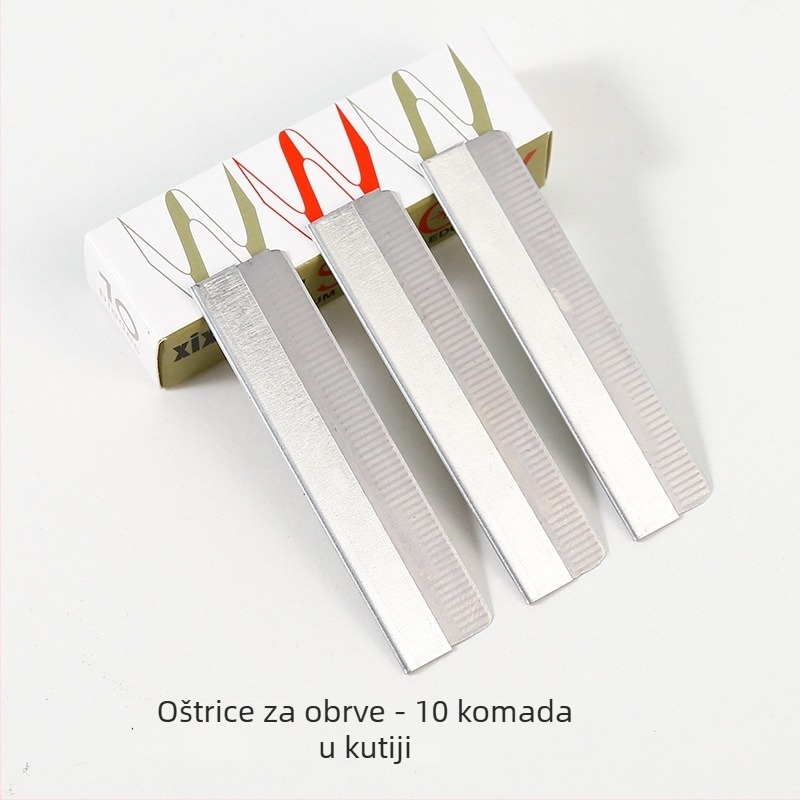 Ženska britvica za oblikovanje obrva – oštra, sigurna britvica za obrve za početnike i makeup umjetnike
