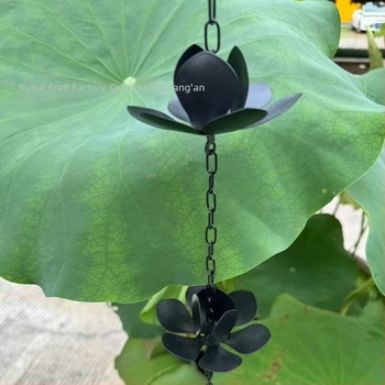 Lotus lanac za kišu za ukrašavanje vrta, vila u kineskom stilu, Zen dvorište hrama