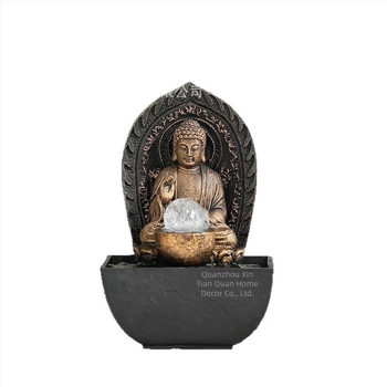 Mali stolni ovlaživač s kruženjem vode, Feng Shui kugla dekor za dnevni boravak