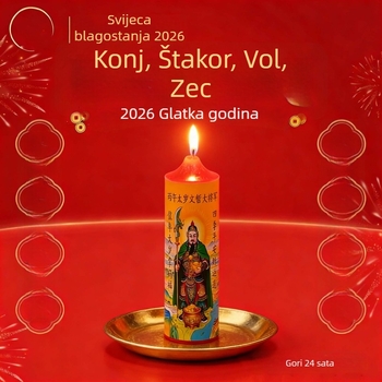 2026 Svijećna lampa za blagoslov – General Wen Zhe
