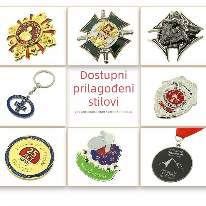Brelok s otvaračem za boce u obliku mačje glave, metalni
