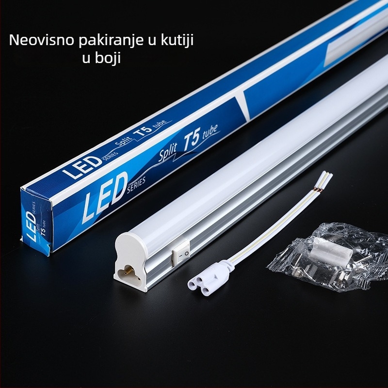 T5 LED integrirana fluorescenska cijev s nosačem i prekidačem