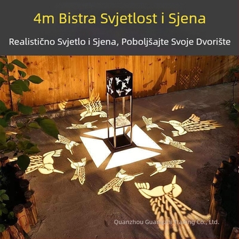 Solarne vanjske LED svjetiljke, vodootporne, šarene – motiv leptira i dragonfly, vrtna dekoracija na stalku za cvijeće
