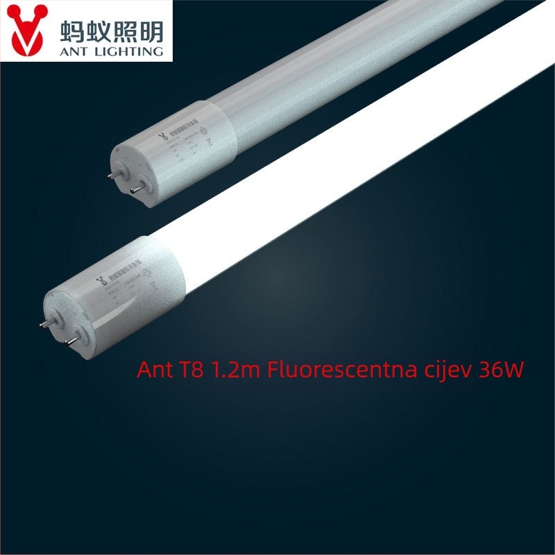 Ant Lighting LED cijev T8 – bez treperenja, zaštita očiju, uštedu energije, duljina 1,2 m, 36 W, integrirano