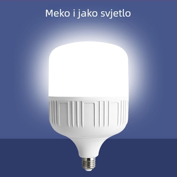 Kućna LED žarulja E27, energetski učinkovita, bijela svjetlost, unutarnje osvjetljenje, zaštita očiju, bez treptanja