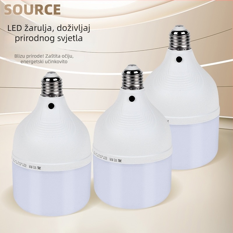 Jiesilang LED žarulja s glasovnim upravljanjem, energetski učinkovita, s visokim navojem