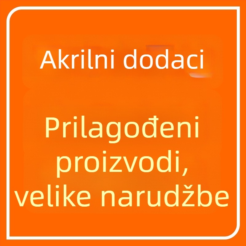 Akrilni privjesak za telefon – prilagodljiv anime ukras za torbu, sladak crtani dizajn, lančić za telefon i privjesak za ključeve