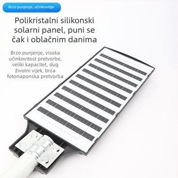 2025 Novo solarno vanjsko svjetlo za kućnu upotrebu, ultra-jasna senzor vrtna svjetiljka, solarno dvorišno osvjetljenje