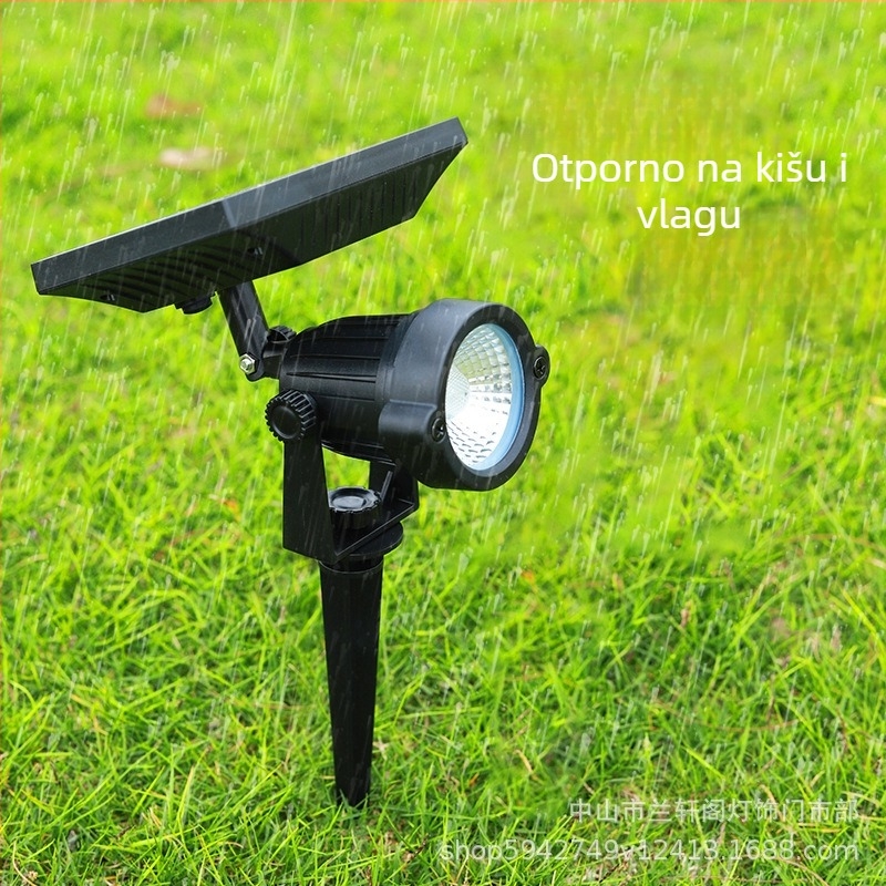 Solarna LED podzemna svjetiljka za drvo i dvorište, krajobrazno osvjetljenje, snažna rasvjeta za travnjak, moderan dizajn