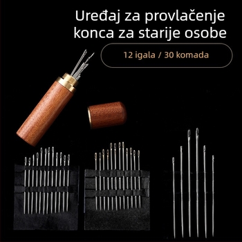 Set za šivanje bez igle za kućnu upotrebu, prilagođen starijim osobama, bez uvlačenja konca