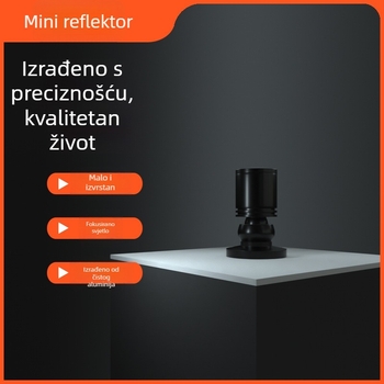 USB niskonaponski LED mini spot za akvarij, plošno ugradbeni, aluminijsko kućište, 5V, 1W/3W