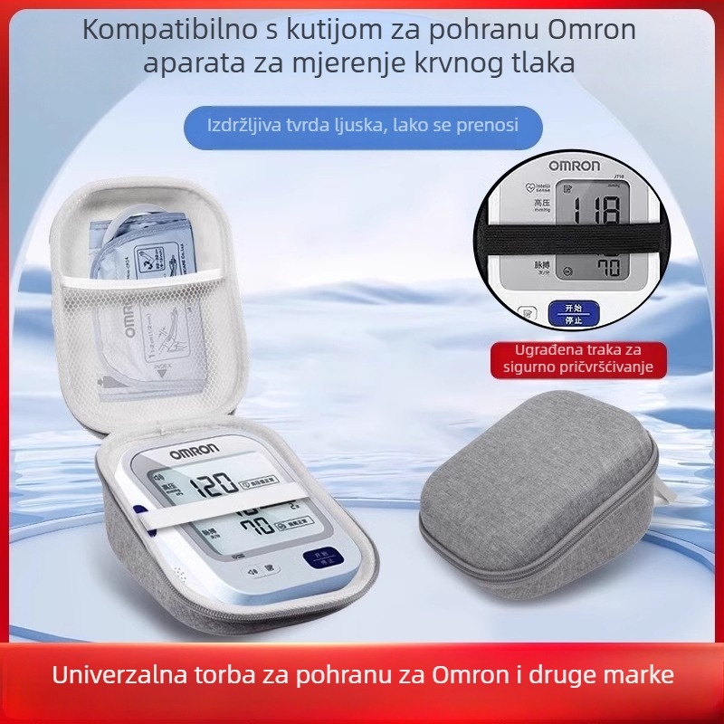 EVA zaštitni kućište za Omron digitalni tlakomjer, prijenosna torbica za pohranu