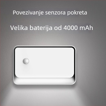 Pametna zidna svjetiljka sa senzorom pokreta za stepenice i hodnik, magnetsko pričvršćivanje, bez žica, punjiva noćna svjetiljka