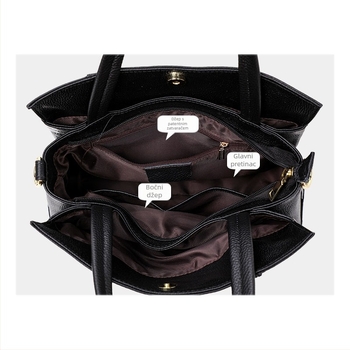 QianDian 2026 Ženska torba od prave kože, casual stil, velika tote torba s ramenom i crossbody trakom, resice