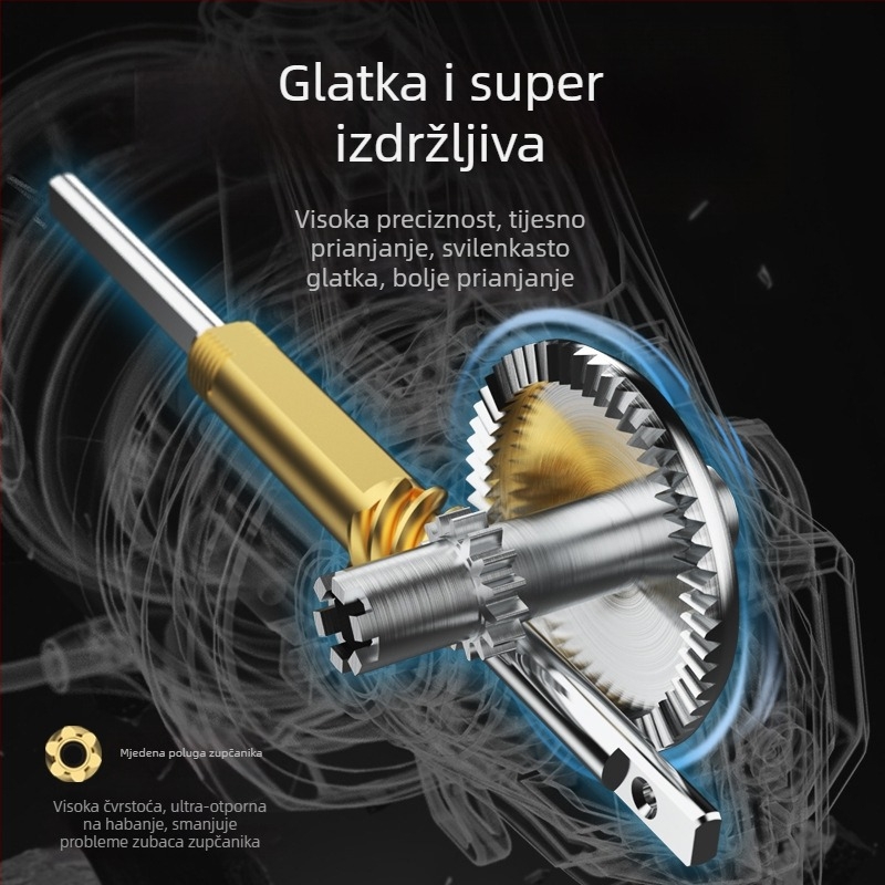 Huidiao FC spin kolut, metalna konstrukcija, mikro plitka špulja