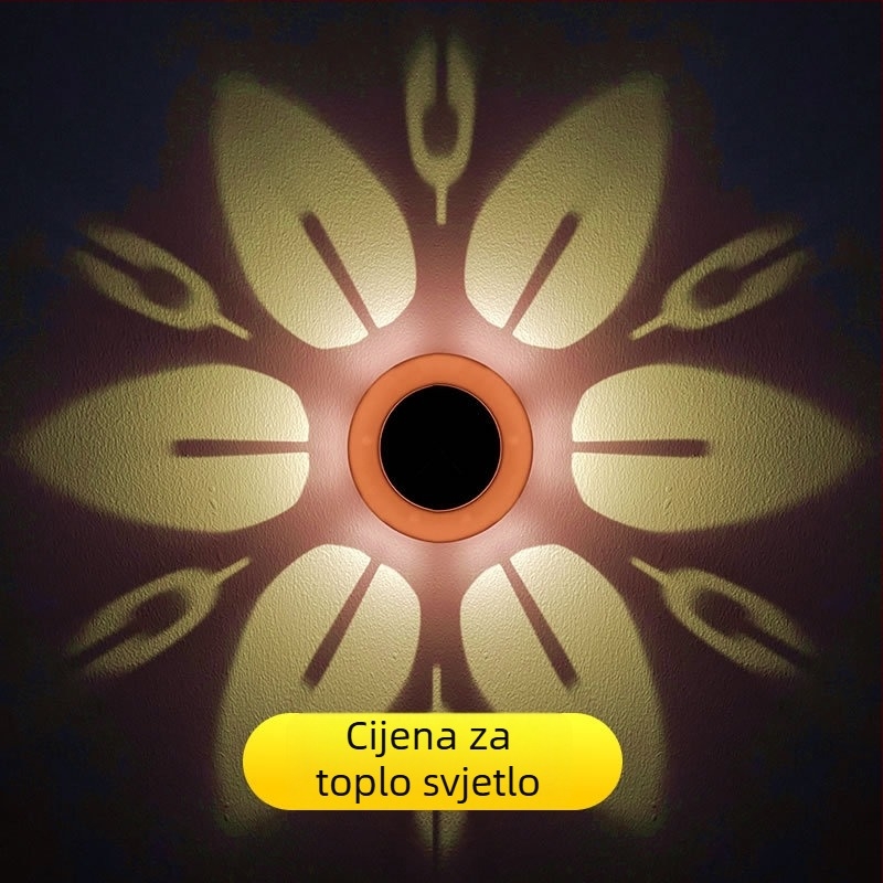 LED solarne vrtne svjetiljke za vanjske stepenice, ljepljivi montažni sustav, svjetla s senzorom za ogradu, vrtne lampe