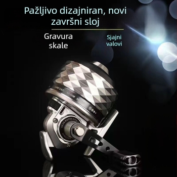 Set za pecanje iz prakše s White Shark 39 i Black Shark 39, metalna špulja, zaštita za ruku, riblje darts, za vanjsku upotrebu