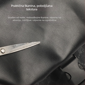 Unisex ranac od sintetičke nubuk kože za poslovna putovanja, velika kapaciteta 36–55 L, za 15-inčni laptop