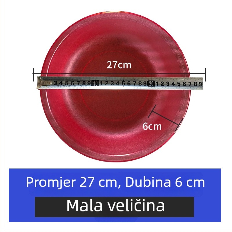 Prijenosna plastična posuda za miješanje mamaca i hrane za ribolov