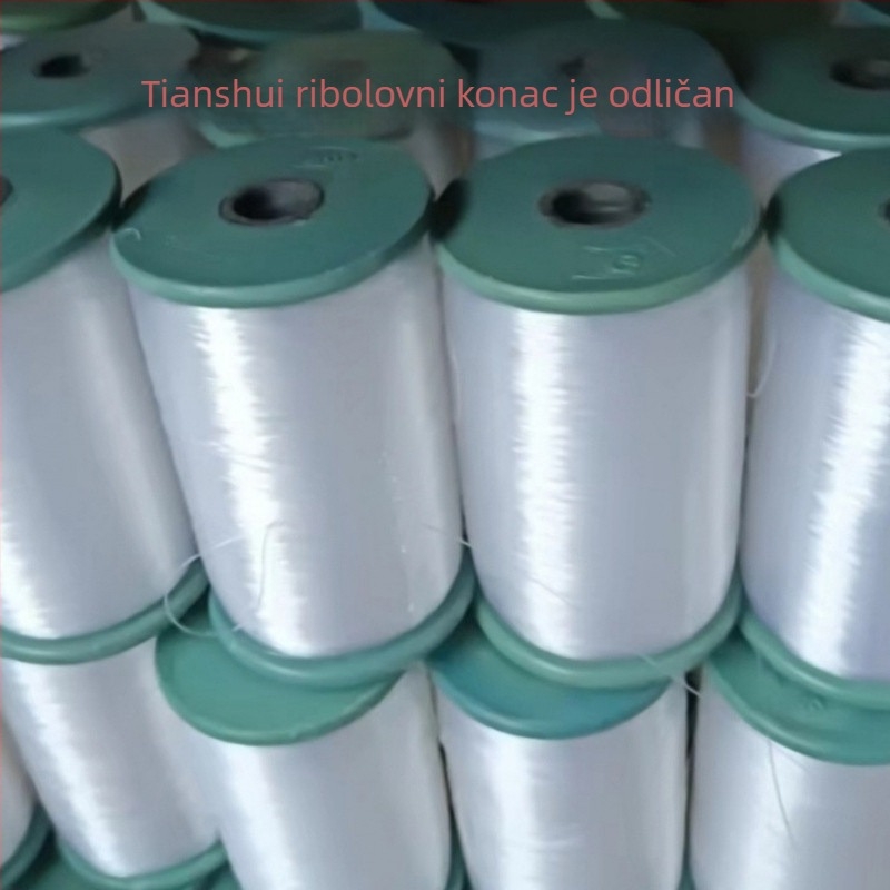 Nylon ribolovna linija visoke čvrstoće za odbijanje ptica, pakiranje 0,5 kg, mrežna linija, veliki valjak