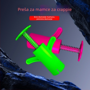 Alat za hranjenje šarana – za početnike, brz alat za oblikovanje mamca, praktičan ručno presovani mamac s doziranjem
