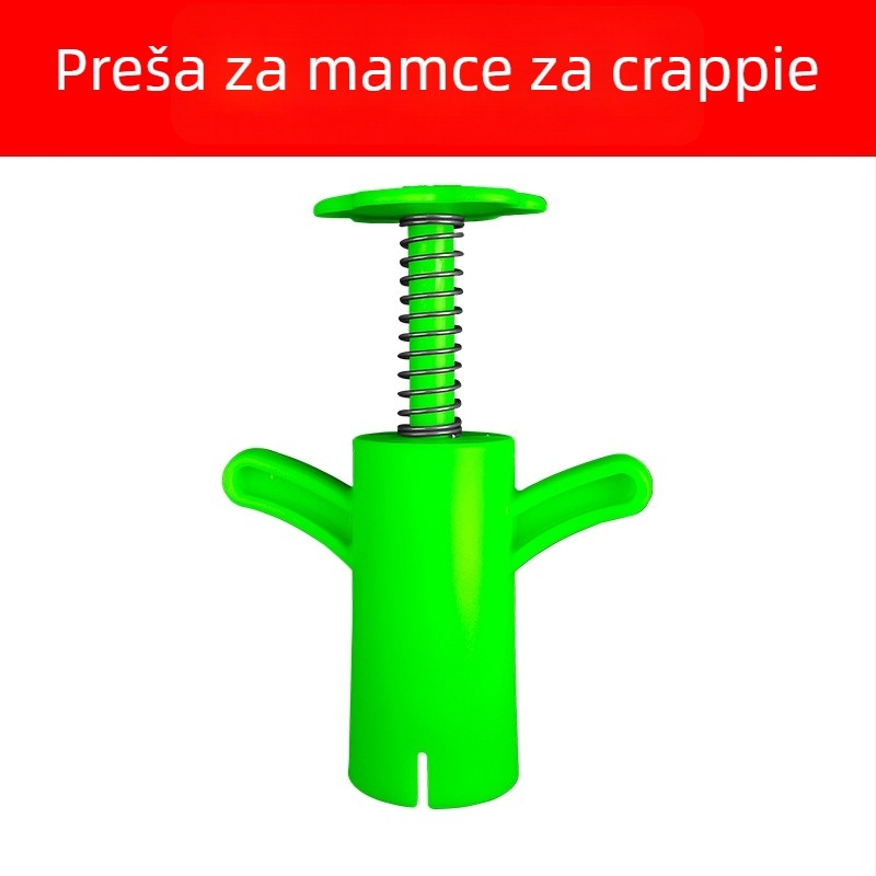 Alat za hranjenje šarana – za početnike, brz alat za oblikovanje mamca, praktičan ručno presovani mamac s doziranjem