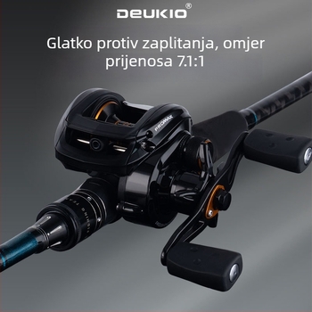 DEUKIO P3 spinning kolut za umjetne mamce, dugi dometi bacanja