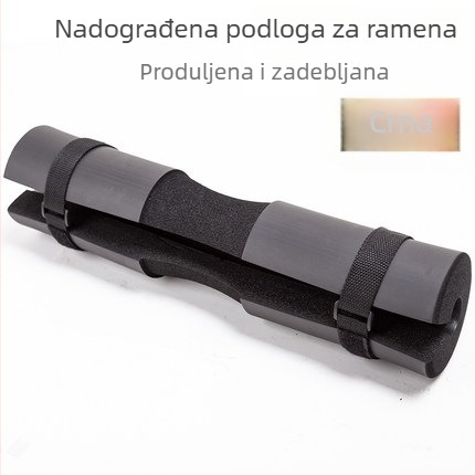 Pjenasti jastučić za šipku ramena za čučanj, navlaka za vrat, zaštita vrata, jastučić za kuk i hip thrust, navlaka za šipku