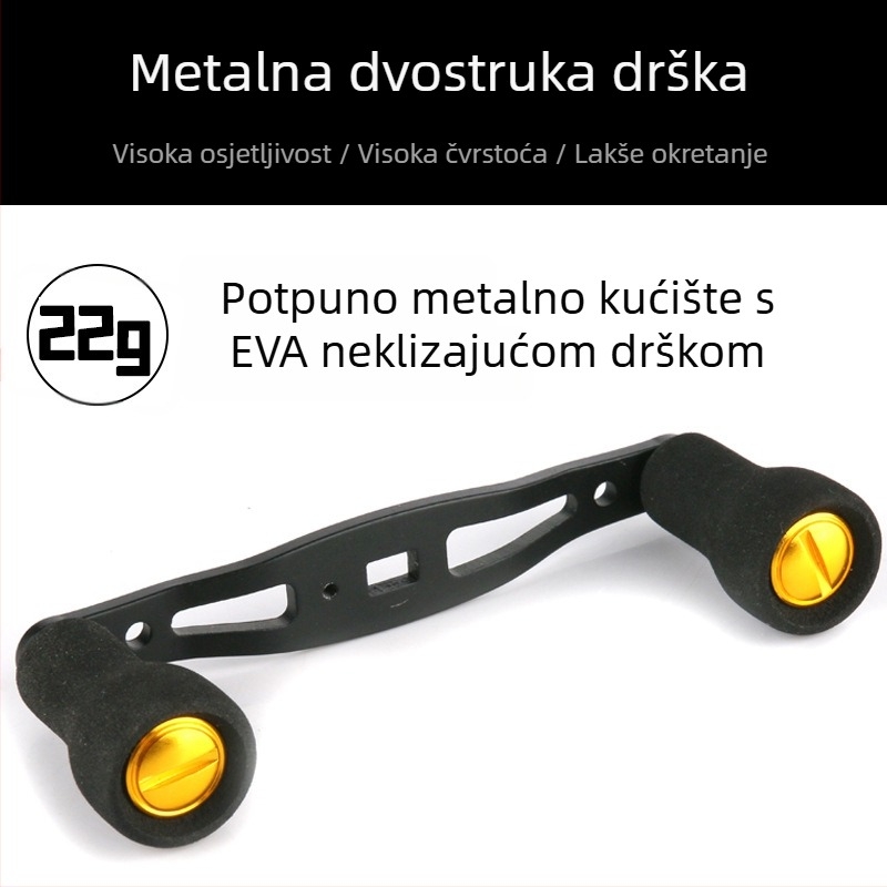 Set dijelova za teardrop mašinu za ribolov: dvostruki rocker ručice, metalna ručka, Lei Qiang bubanj kotač, modificirani rocker