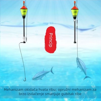 Haiyu Automatski fishing float set — komplet opreme