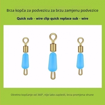Komplet glavne ribolovne linije za divlju ribolovnu platformu s alatima