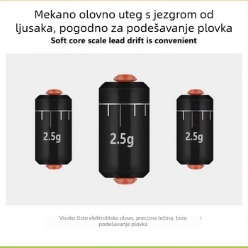 Komplet glavne ribolovne linije za divlju ribolovnu platformu s alatima