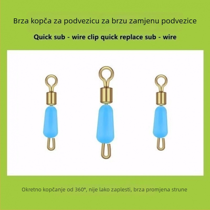 Komplet glavne ribolovne linije za divlju ribolovnu platformu s alatima