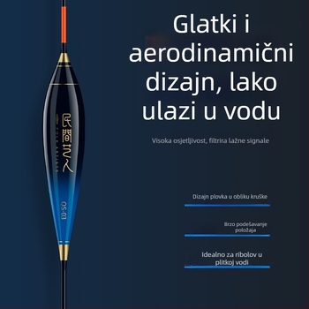 Pluta za plitku vodu, kratka i debela, s visokom osjetljivošću