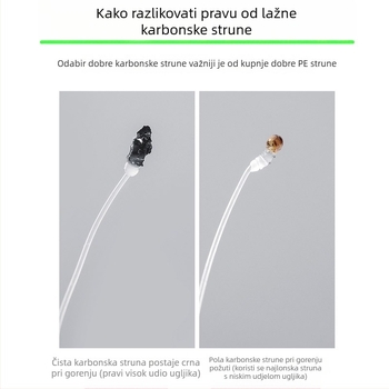 Glavna linija od karbonskih vlakana za morski ribolov, srednja čvrstoća