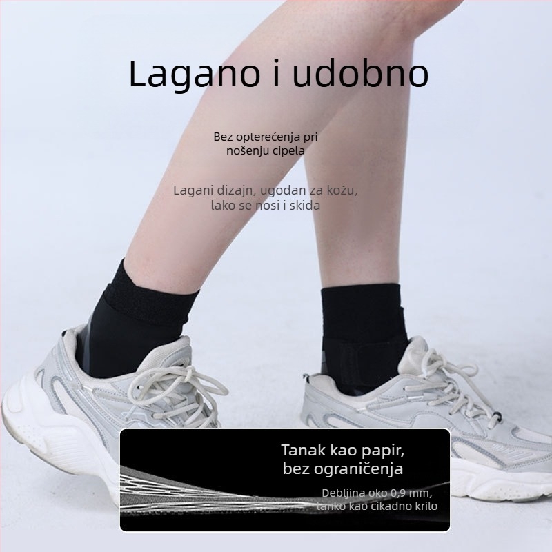 Gležanj zaštitna podrška s kompresijom za prevenciju uganuća i oporavak
