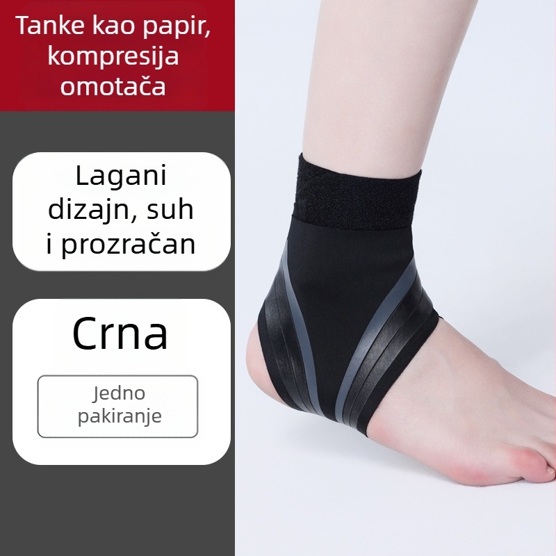 Gležanj zaštitna podrška s kompresijom za prevenciju uganuća i oporavak