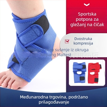Podrška za gležanj s kompresijskim remenom, prozračna zaštita gležnja i prevencija uganuća