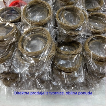 Nylon ribolovna linija, pletena, ne-reflektirajuća, crna i smeđa, promjer 0.4–1.2 mm, duljina 50–1000 m