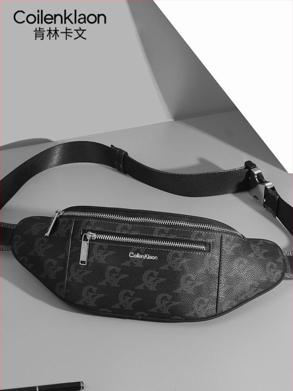 Coilenklaon Muška crossbody/pojas torba – mala, minimalističkog dizajna, japanski školski stil, PVC vodootporna