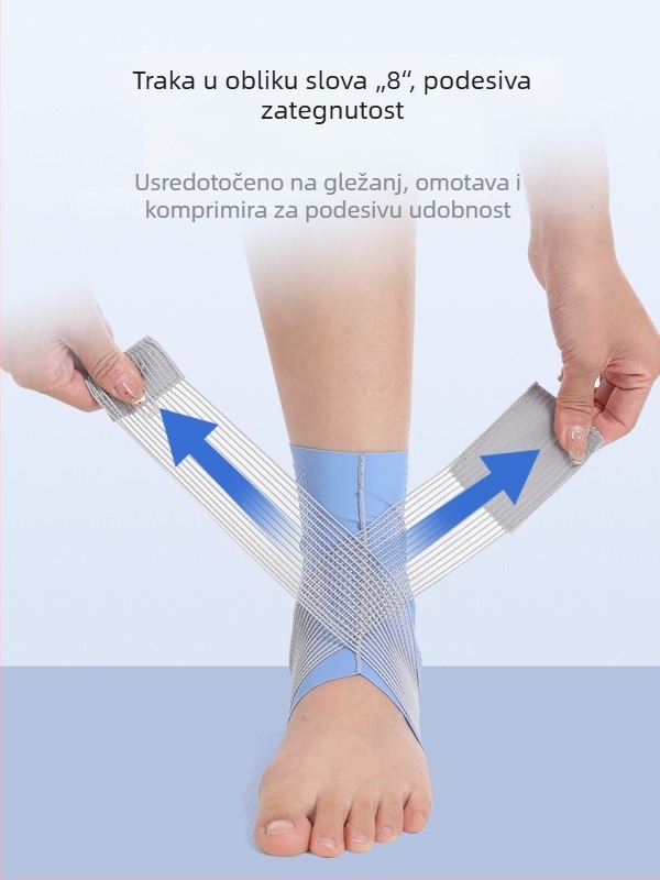 CICODAA gležanj ortoza – tanak, prozračan podrška za trčanje i preskakanje užeta, stabilizirajući pojas