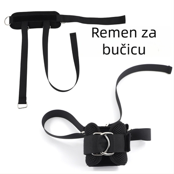 Gležanjski pojas za bučice – vježbe za noge i bokove, jačanje donjih udova