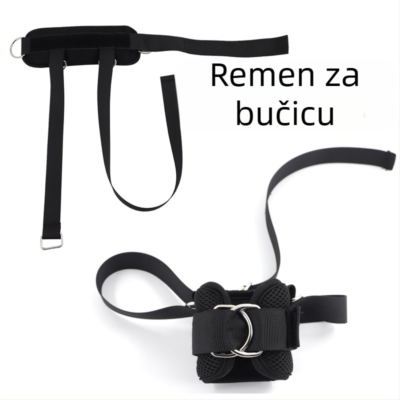 Gležanjski pojas za bučice – vježbe za noge i bokove, jačanje donjih udova